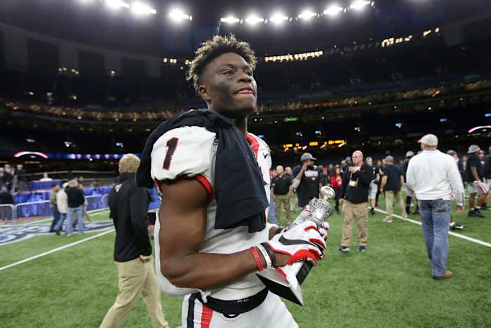 WR, George Pickens was the MVP of the Sugar Bowl